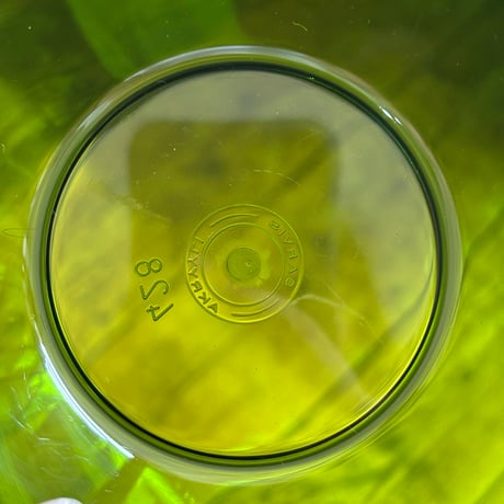 Finland SARVIS bowl clear green