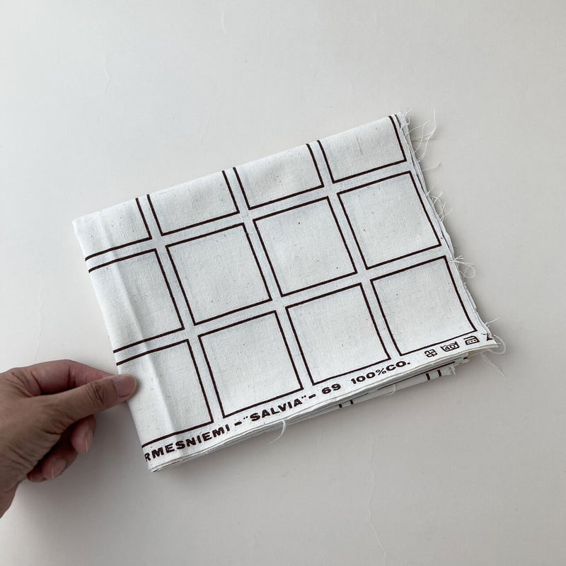 VUOKKO fabric salvia | retro number