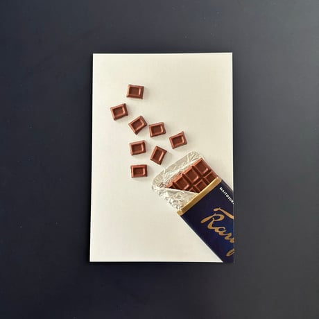 original postcard fazer chocolate