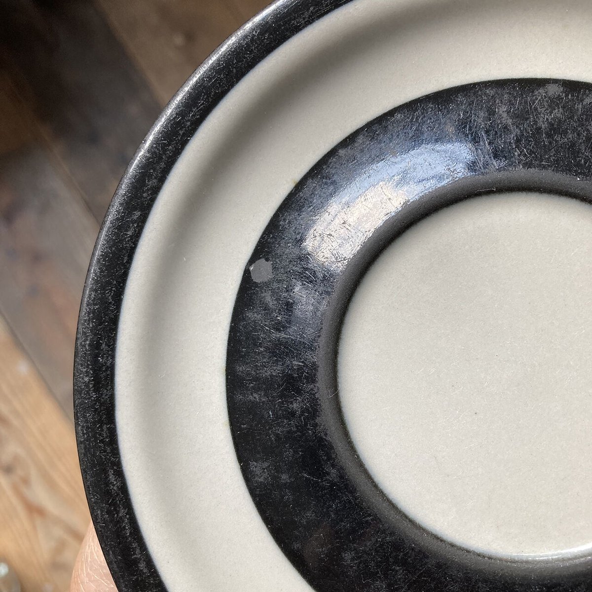 arabia riikka cup & saucer B | retro number