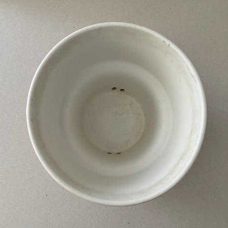 arabia flower pot SL white