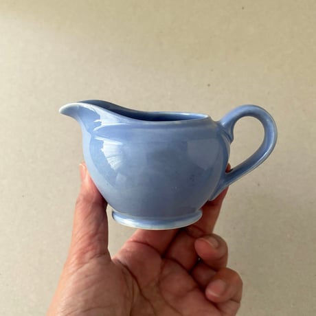arabia creamer blue