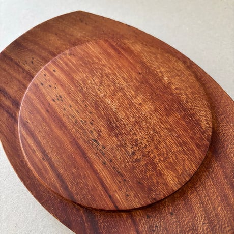 Finland teak cake dome