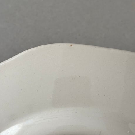 B品 arabia moderna plate 23.5cm 生成り