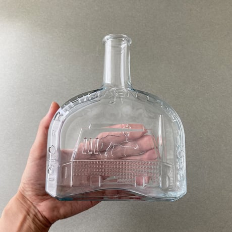 Finland riihimaen lasi bottle 1985