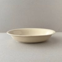 arabia oval bowl 22cm 生成り