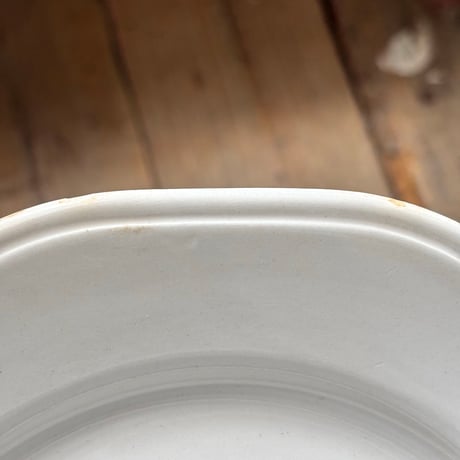 B品 arabia moderna plate 23.5cm 生成り