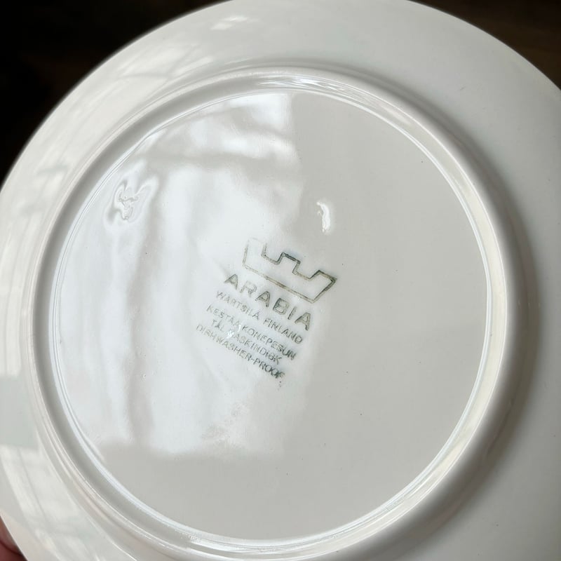 アラビア　Myrtti ケーキプレート　17cm arabia myrtti plate 17cm | retro number