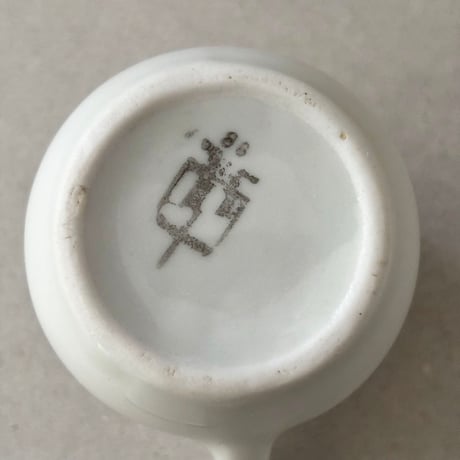 arabia creamer blue line
