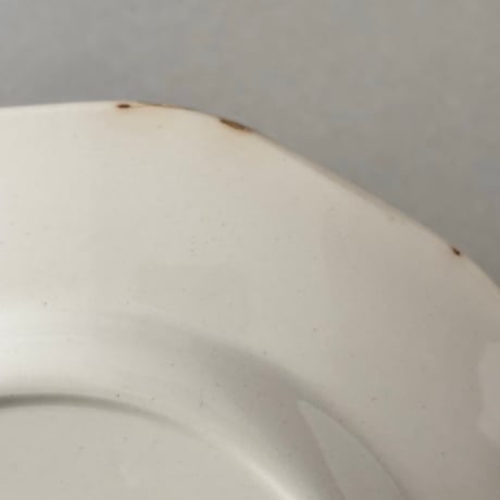 B品 arabia moderna plate 23.5cm 生成り
