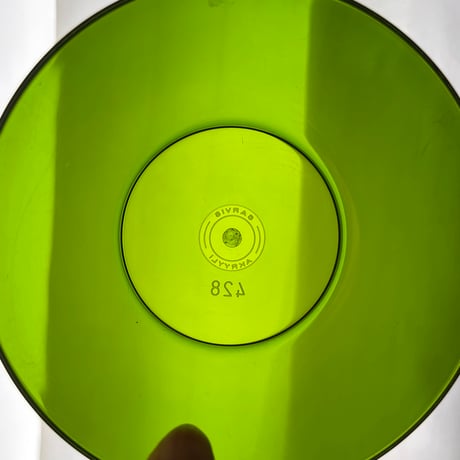 Finland SARVIS bowl clear green