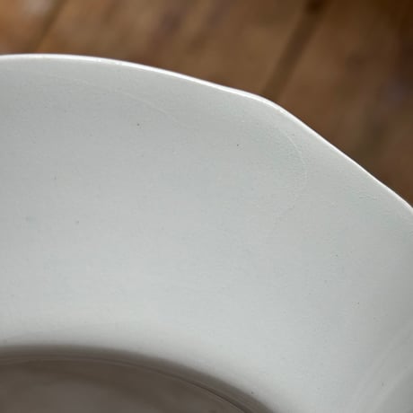 arabia mini plate 13cm white なみなみ
