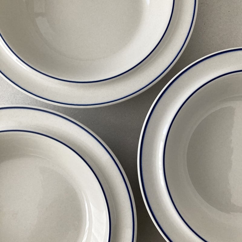 arabia saimaa soup plate | retro number