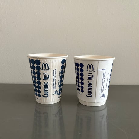 Sweden McDonald × Stig Lindberg adam paper cup 2005