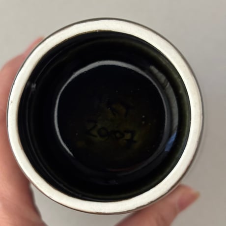 Finland vase? cup? green