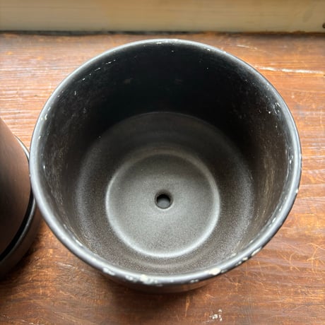 arabia flower pot 0.6L black