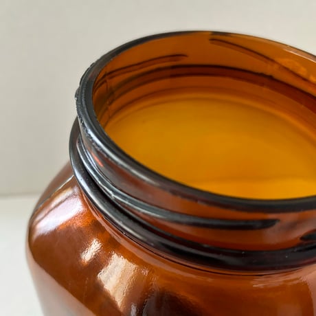 Finland karhula glass jar 3000ml brown