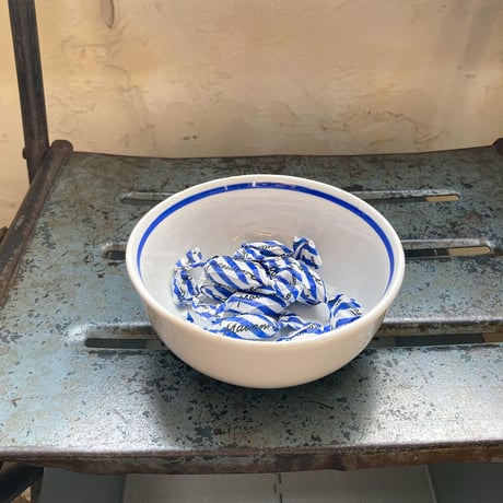 arabia bowl  blue line