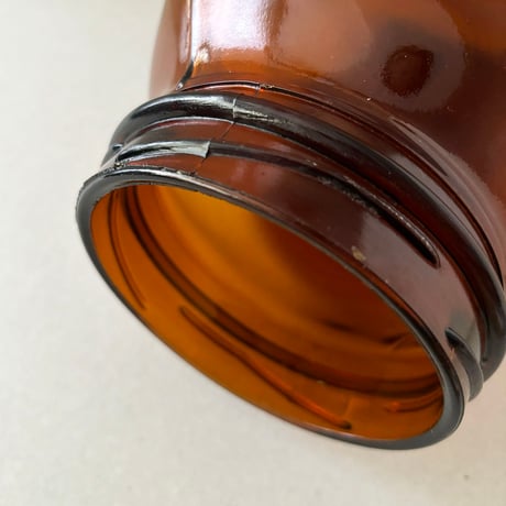 Finland karhula glass jar 3000ml brown