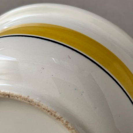 arabia faenza bowl yellow