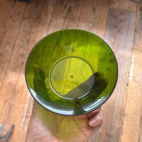 Finland SARVIS bowl clear green
