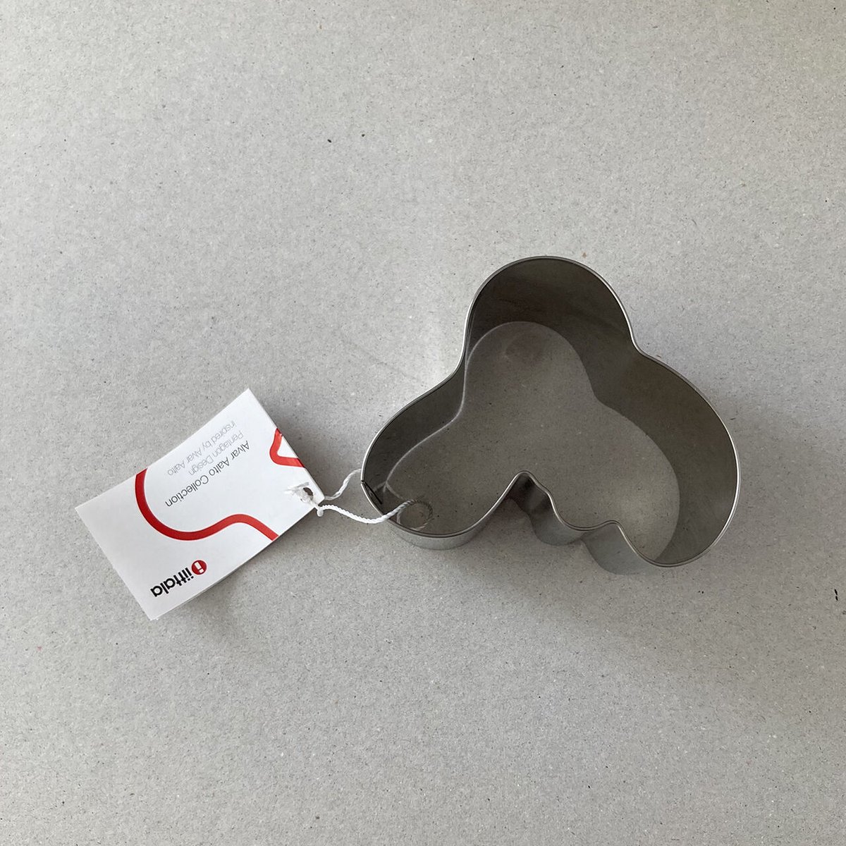 alvar aalto collection mini vase cookie cutter