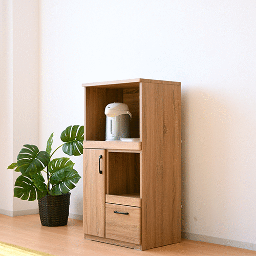 美品　コパン T 60RB WH キッチンボード キッチン収納 食器棚 ニトリ ニトリ（NITORI） 幅60cm レンジボード (コパン T 60RB WH) キッチン