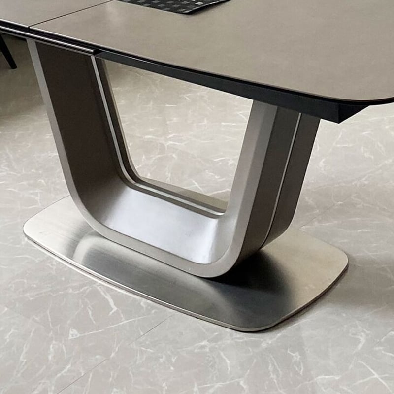 イタリアンセラミック 伸長式ダイニングテーブル（単品） | かぐ