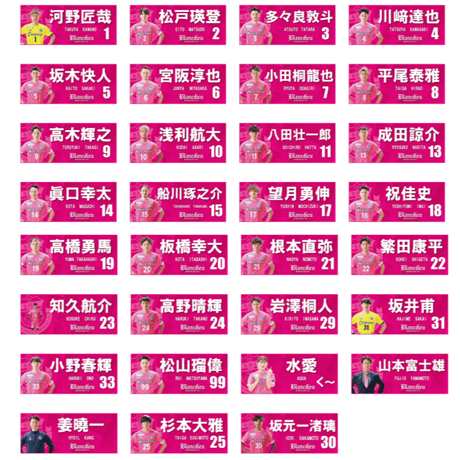 2024選手桜援タオル