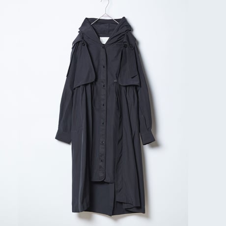 「trench coat」SI23V0118 （40）black