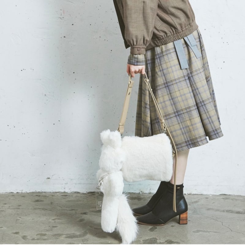 queue peluche keypouch」SI24A0915 （10）white | S 