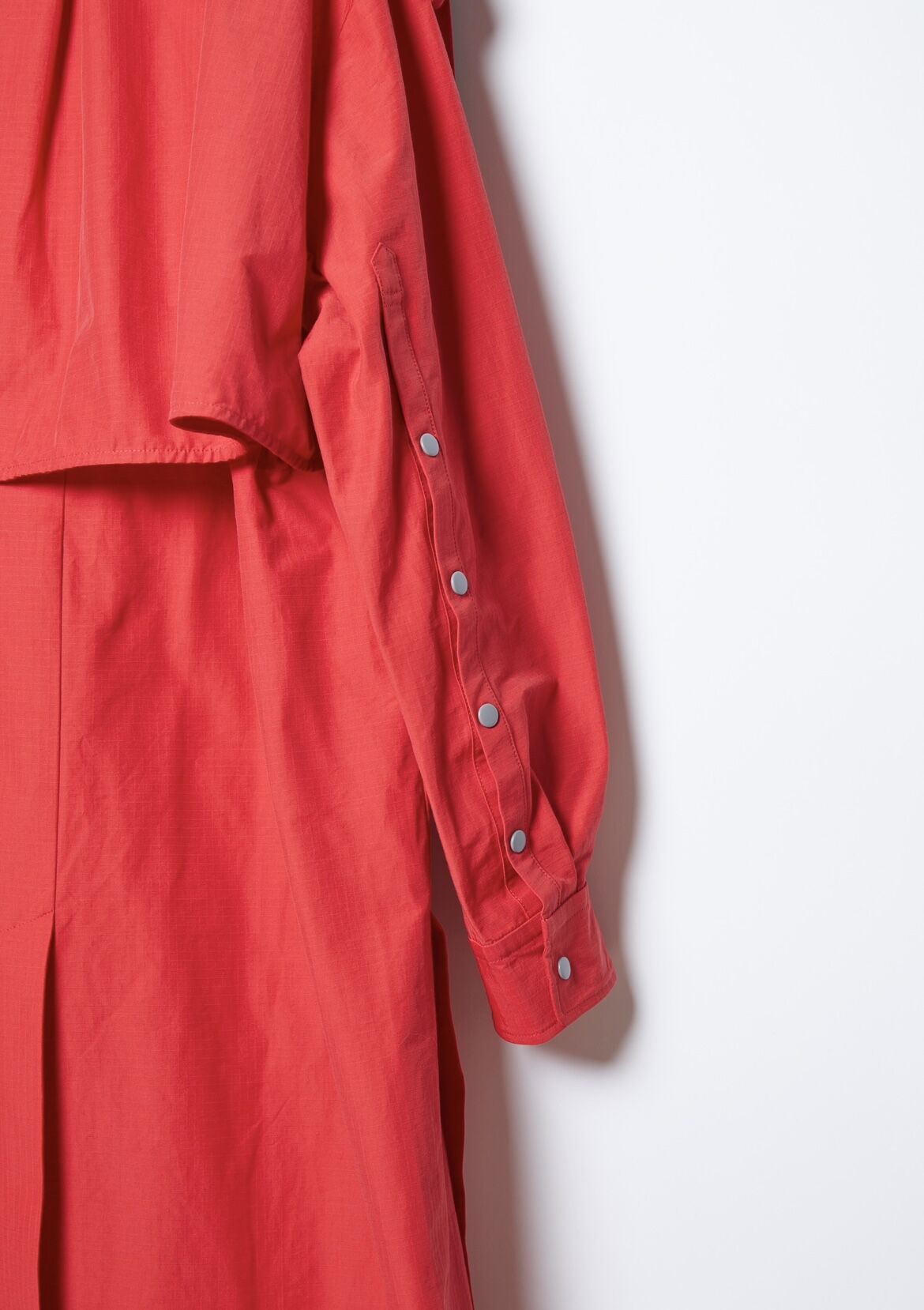 trench coat」SI23V0118 (30)red | S / île trench coat」SI23V0118 (30)red | S / île
