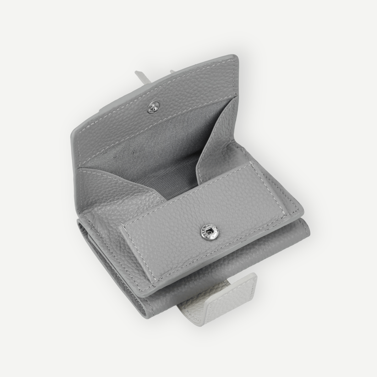 S / île porte monnaie 」SI23A0090 ミニ財布(40) gray S / île porte monnaie 」SI23A0090 ミニ財布(40) gray