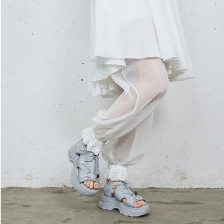 re:veil mesh leggings pants  / SI26V0213（10）white