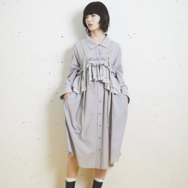 S / île shirt onepiece」SI24V0158 （20）gray | S