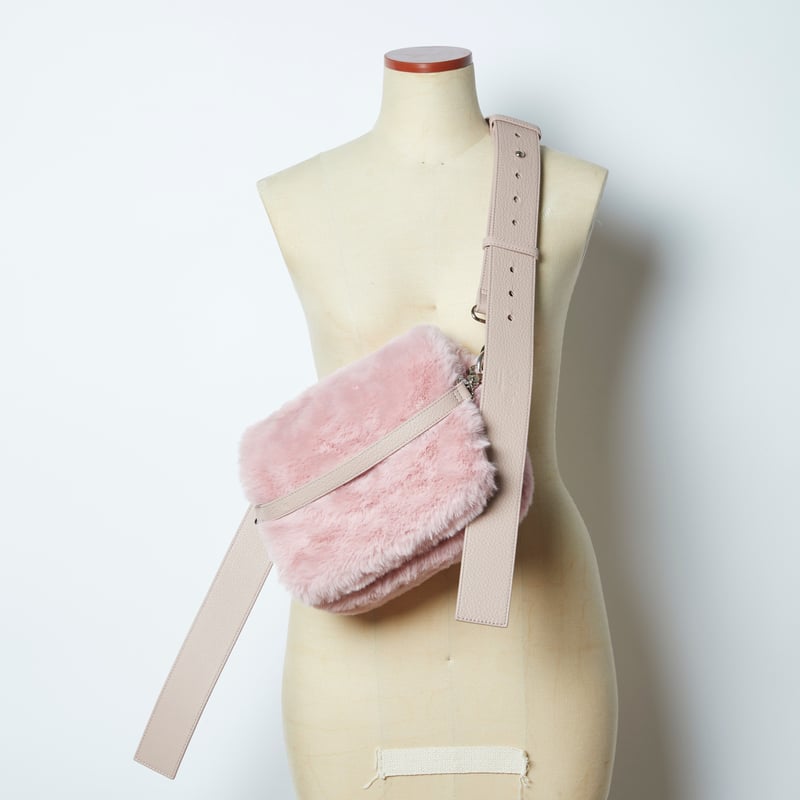 queue fur bag 」SI23A0125 （10）pink | S / île
