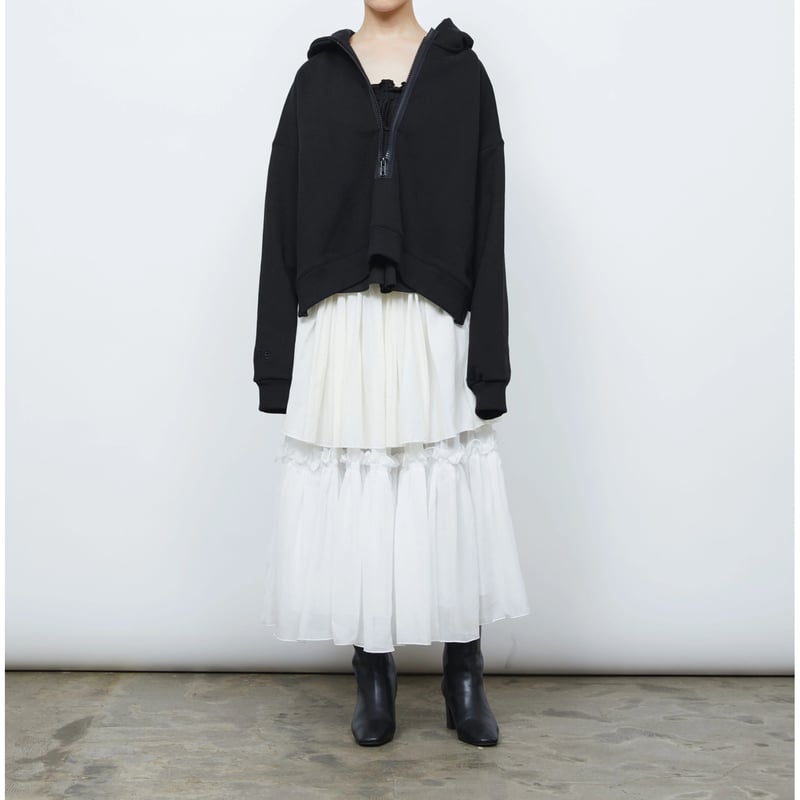 S / île hoodie」SI23V0131（40）black | S / île