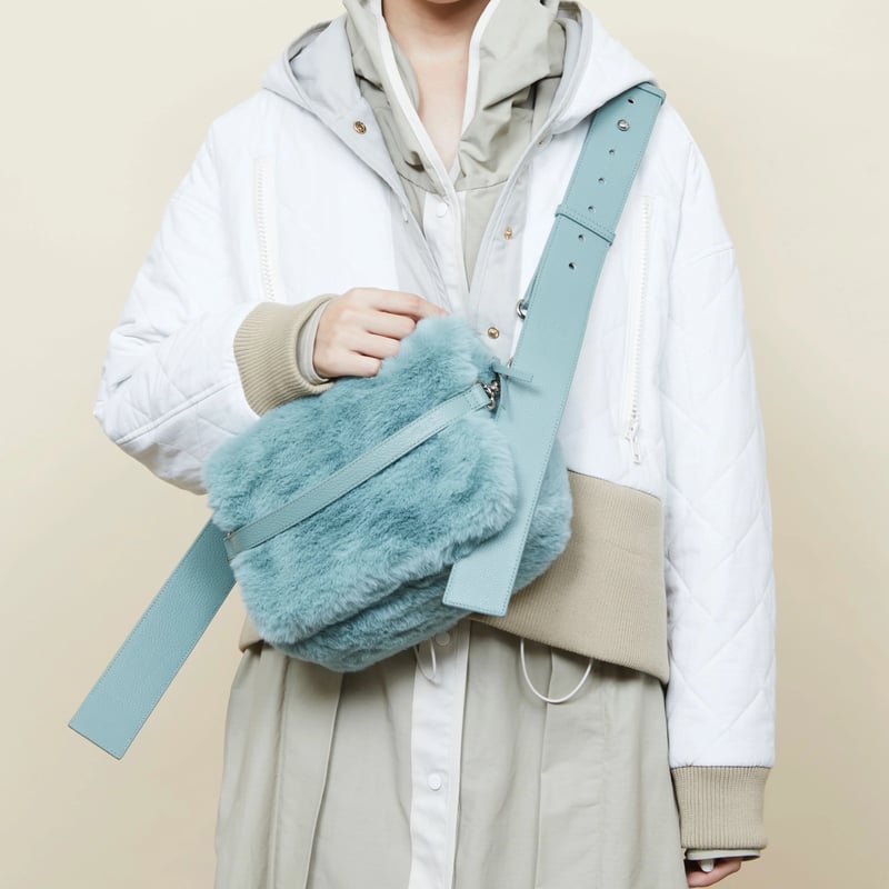 queue fur bag 」SI23A0125 （50）green | S / île