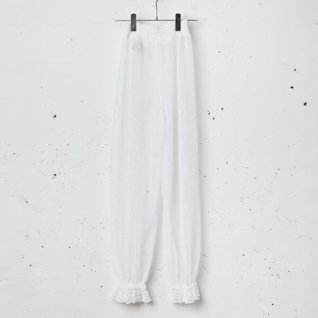 re:veil mesh leggings pants  / SI26V0213（10）white