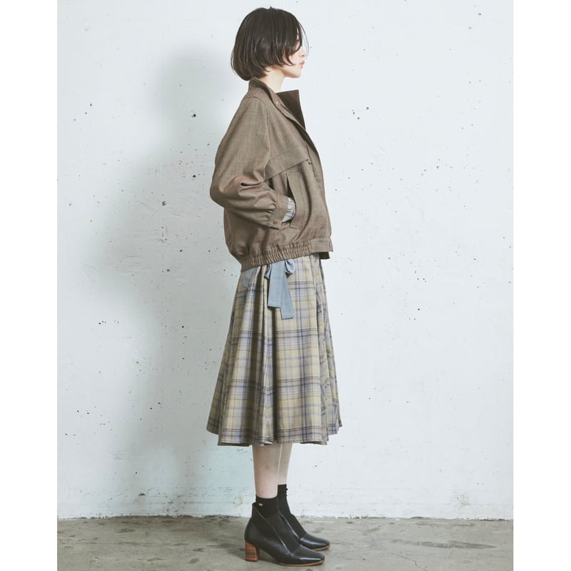 S/île sile シール ニットブルゾン S/île sile シール ニットブルゾン