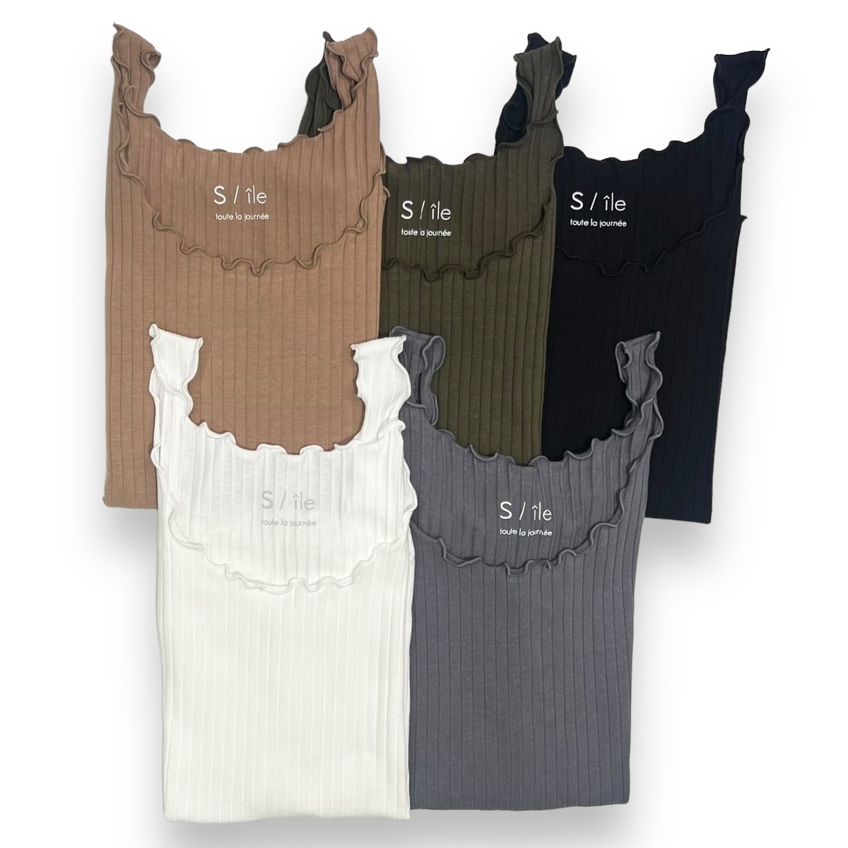 S / île tank top」SI24V0166 | S / île