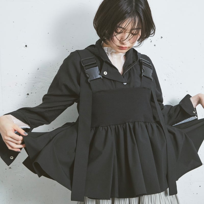 haramaki gilet」 SI24V0187（30）black | S / île