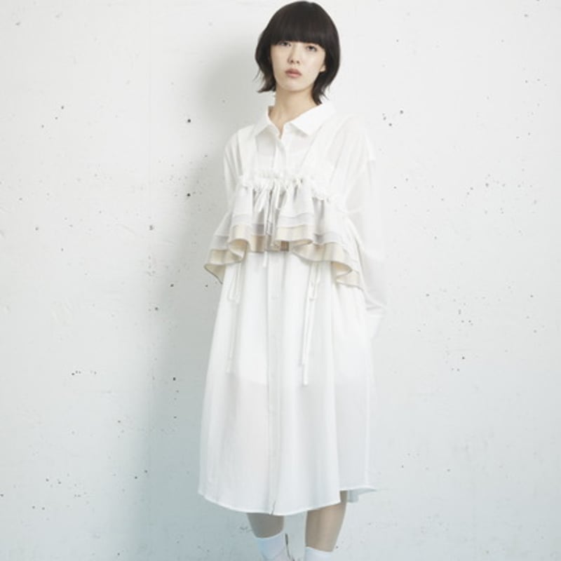 S / île shirt onepiece」SI24V0158 （10）white | S 