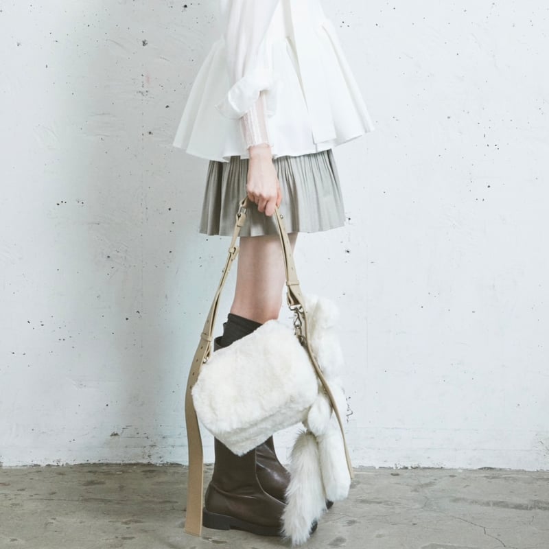 queue peluche keypouch」SI24A0915 （10）white | S 