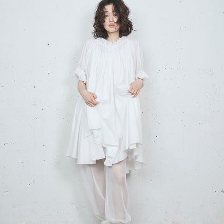 re:veil mesh leggings pants  / SI26V0213（10）white