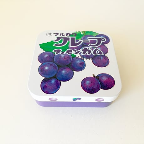 マルカワ　グレープ　フーセンガム缶