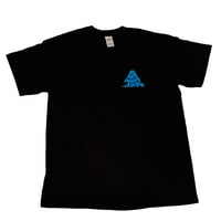 aTak Tシャツ 青