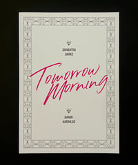 『トゥモロー・モーニング』パンフレット