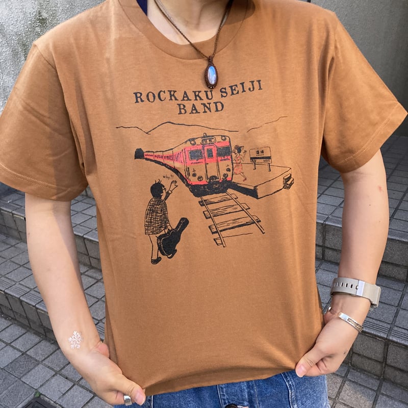 六角精児バンド　Tシャツ　サイン入り　六角精児 六角精児バンド ディーゼルTシャツ (白) | Home Work Record web