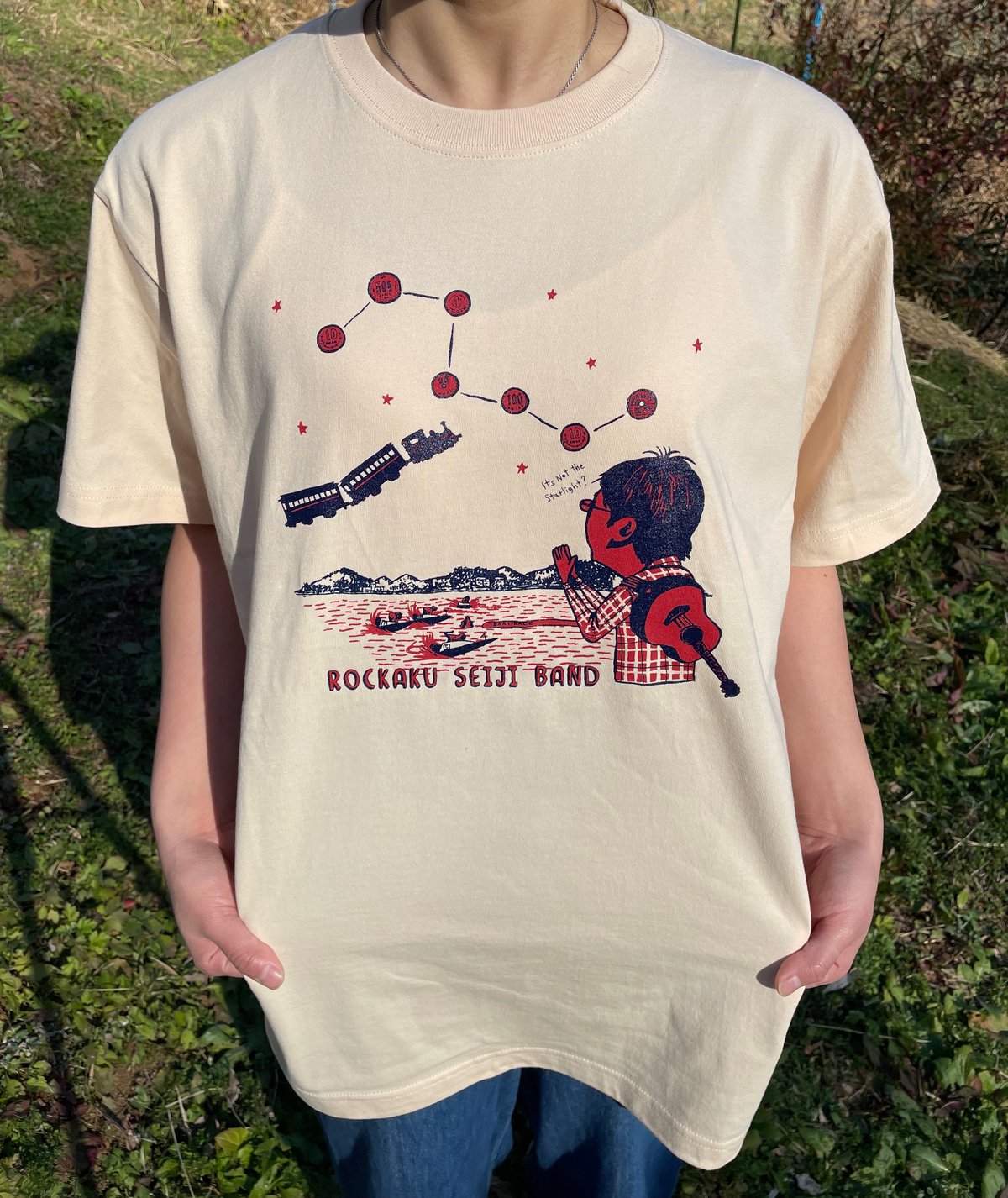 六角精児バンド　Tシャツ　サイン入り　六角精児 Tシャツ に サインを書いて貰いました : 続・デコポンのきもち